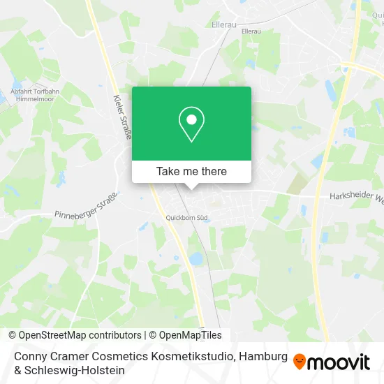 Conny Cramer Cosmetics Kosmetikstudio map