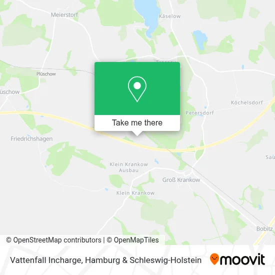 Vattenfall Incharge map
