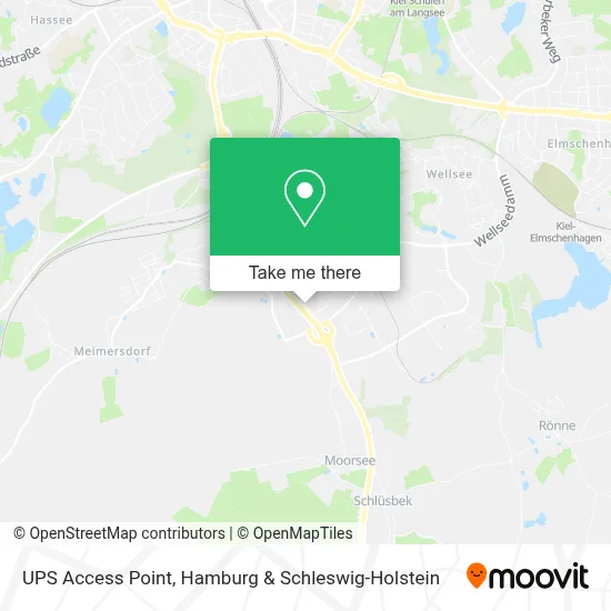 Ups Access Point map