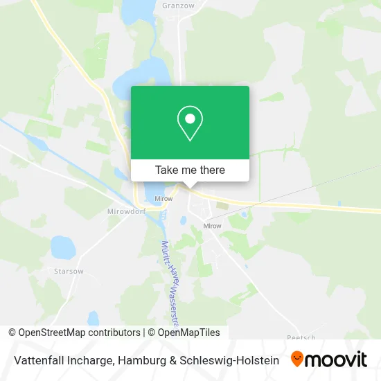 Vattenfall Incharge map