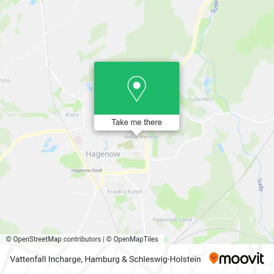 Vattenfall Incharge map