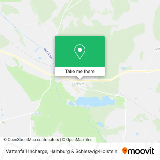 Vattenfall Incharge map