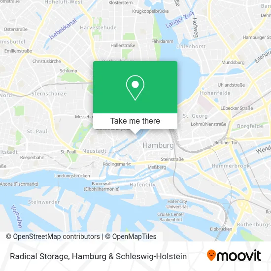 Radical Storage map