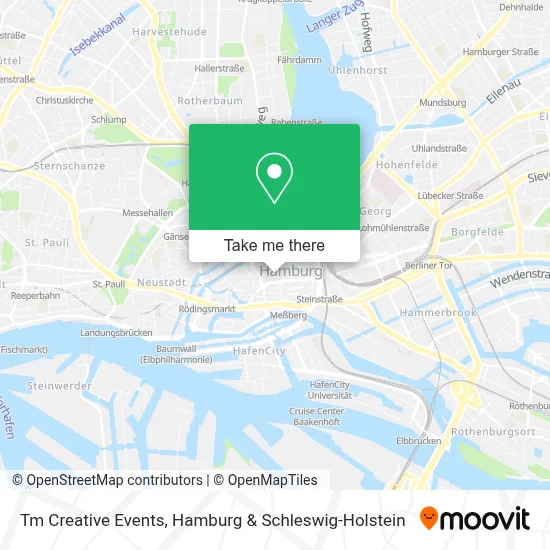 Tm Creative Events map