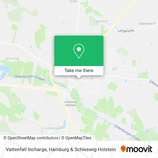 Vattenfall Incharge map