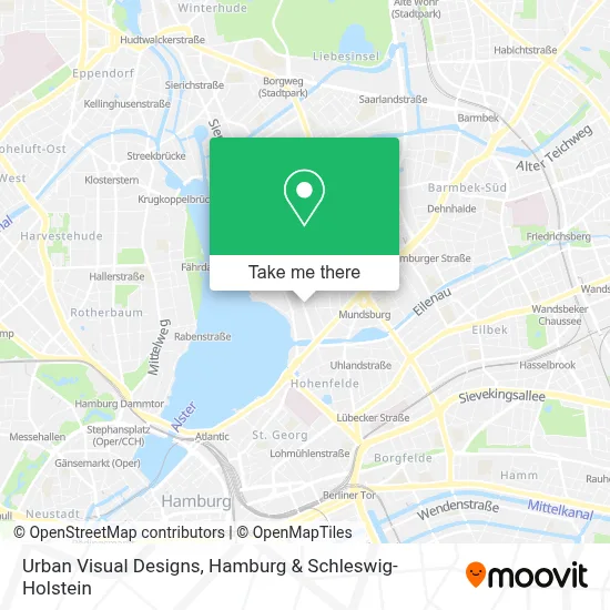 Urban Visual Designs map
