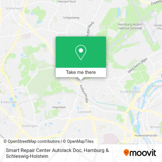 Smart Repair Center Autolack Doc map