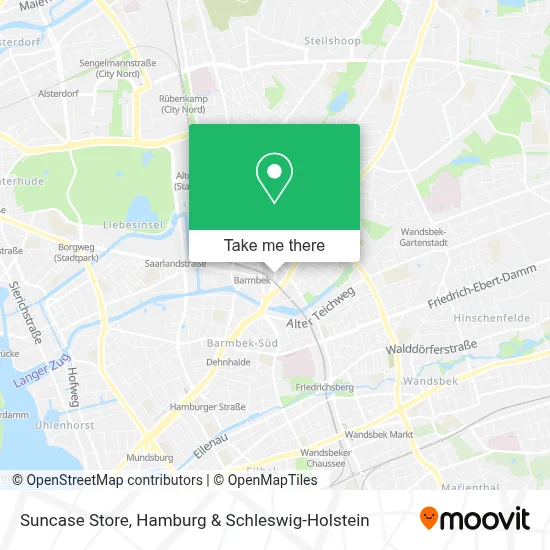 Suncase Store map