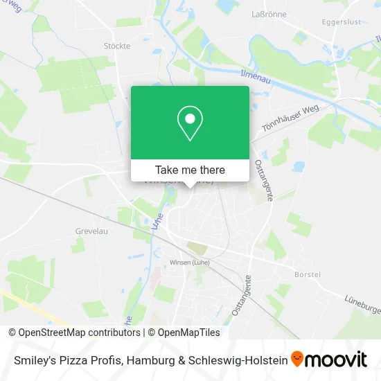 Smiley's Pizza Profis map