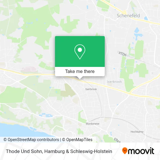 Thode Und Sohn map