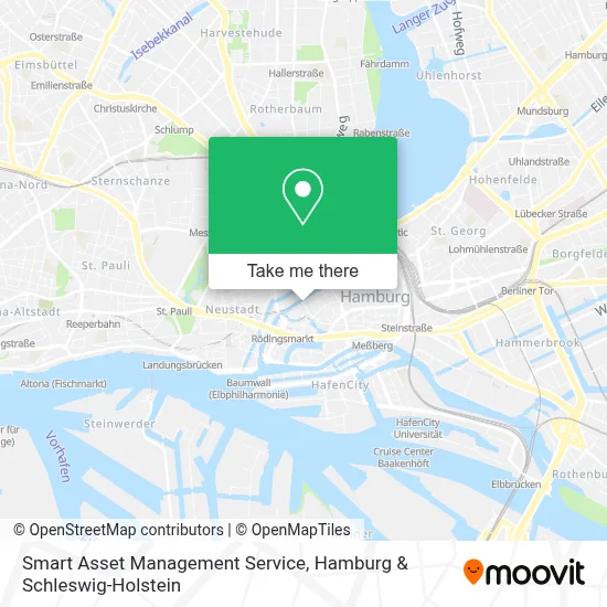 Smart Asset Management Service map