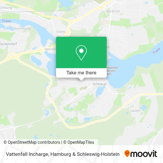 Vattenfall Incharge map