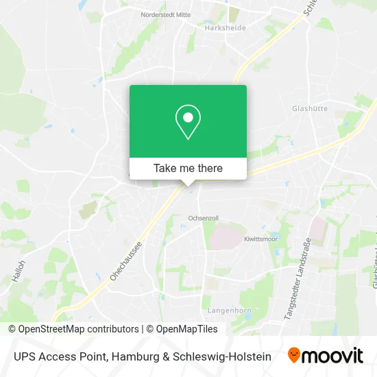 Ups Access Point map