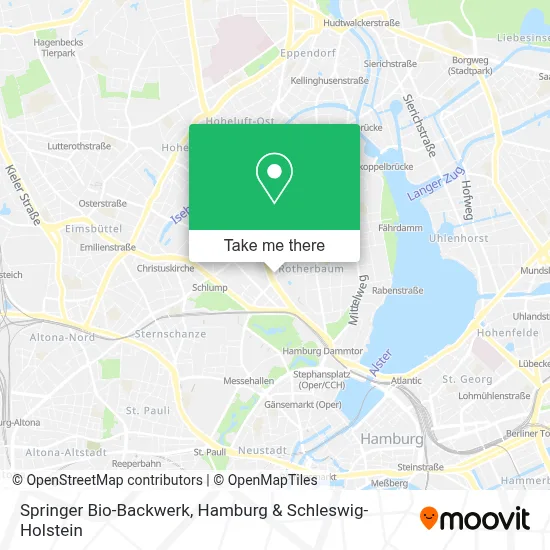 Springer Bio-Backwerk map