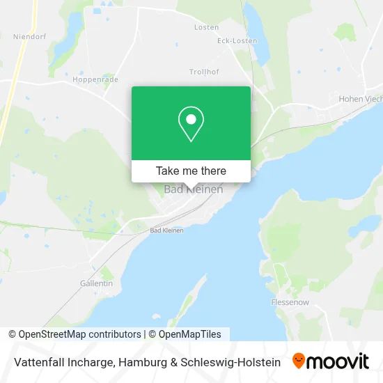 Vattenfall Incharge map
