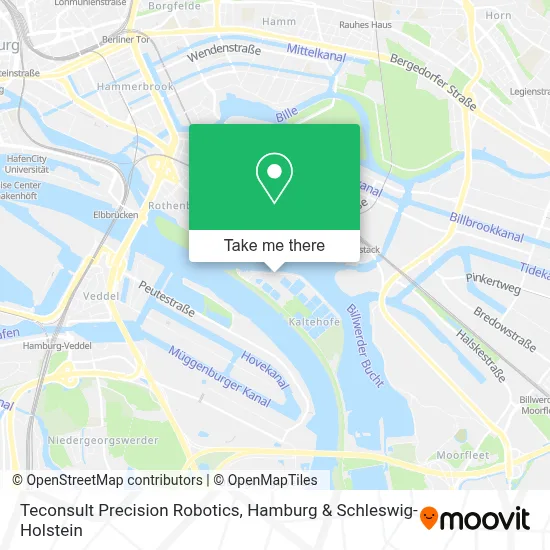 Teconsult Precision Robotics map