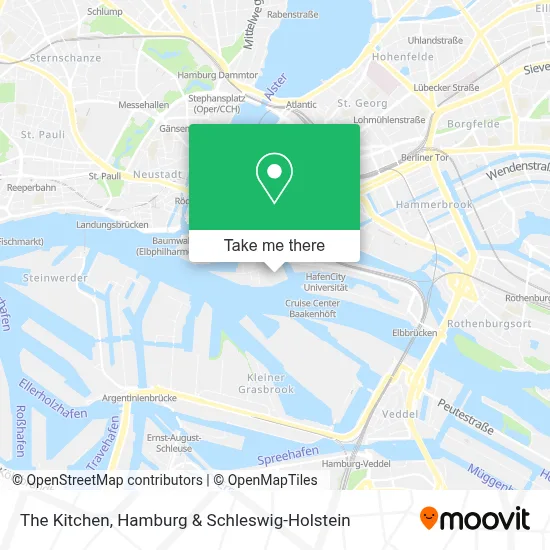 The Kitchen map