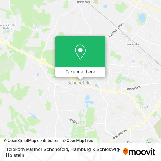 Telekom Partner Schenefeld map