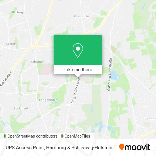 Ups Access Point map