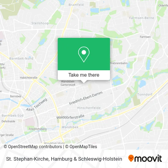 St. Stephan-Kirche map