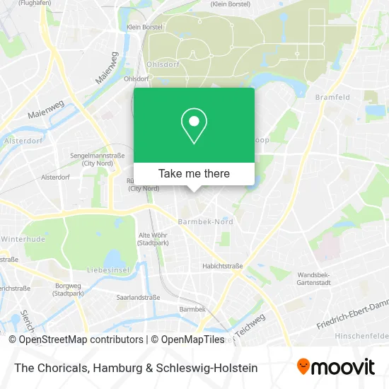 The Choricals map