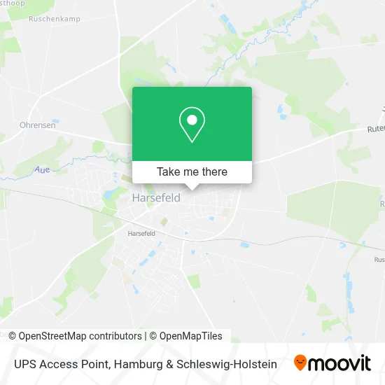 Ups Access Point map