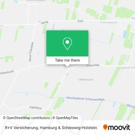 R+V Versicherung map