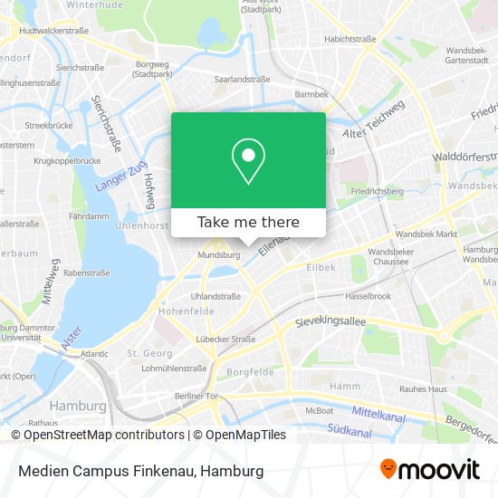 Medien Campus Finkenau map