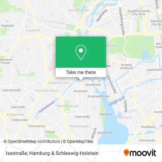 Isestraße map