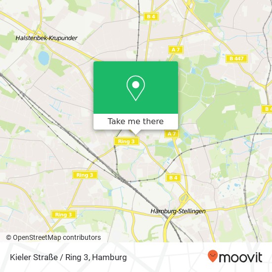 Kieler Straße / Ring 3 map