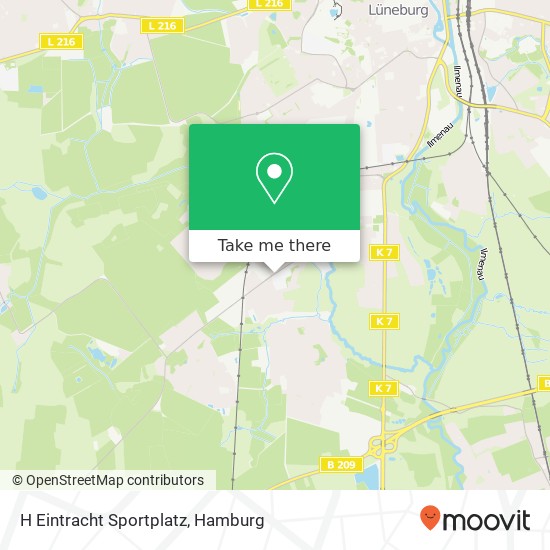 H Eintracht Sportplatz map