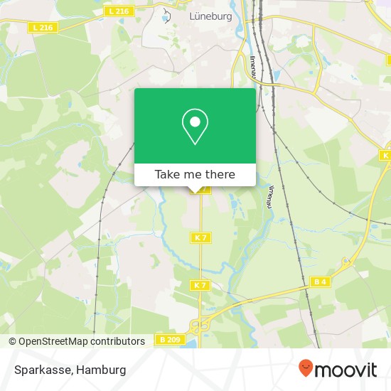 Sparkasse map