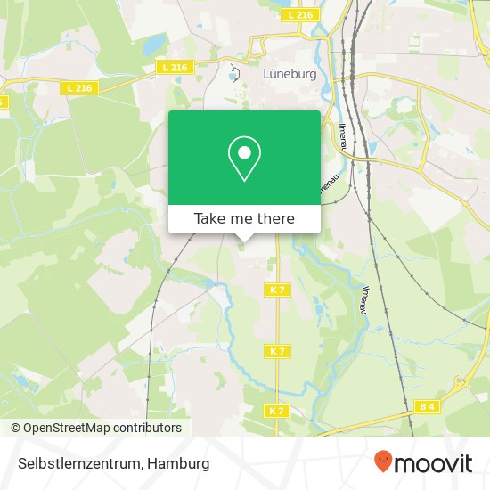 Selbstlernzentrum map