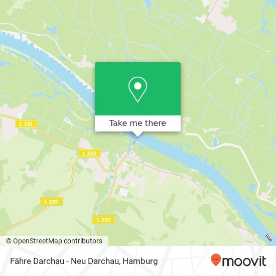 Fähre Darchau - Neu Darchau map