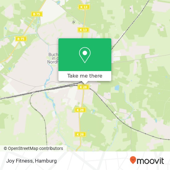 Joy Fitness map