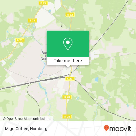 Migo Coffee map