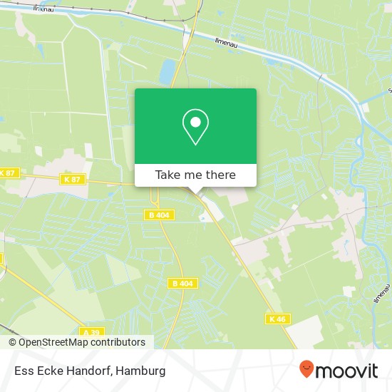 Ess Ecke Handorf map