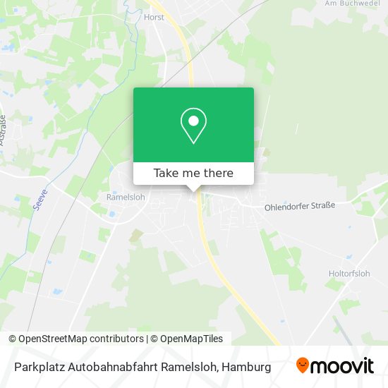 Parkplatz Autobahnabfahrt Ramelsloh map