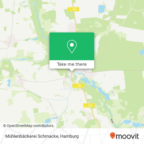 Mühlenbäckerei Schmacke map