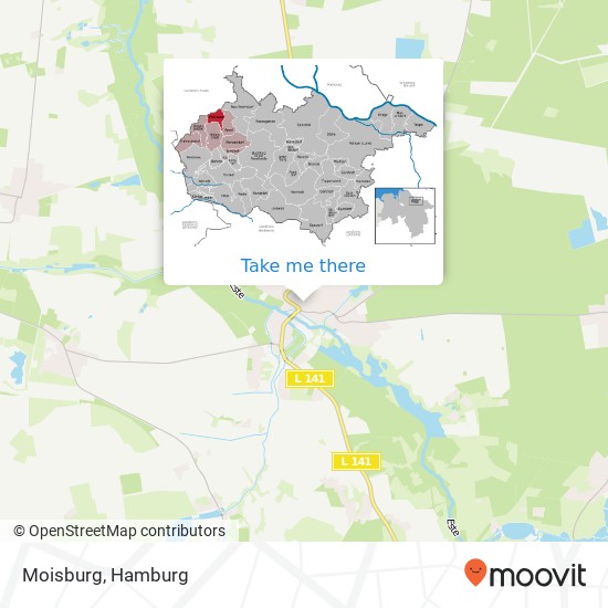 Карта Moisburg