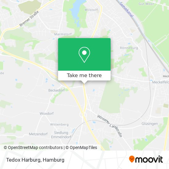 Tedox Harburg map