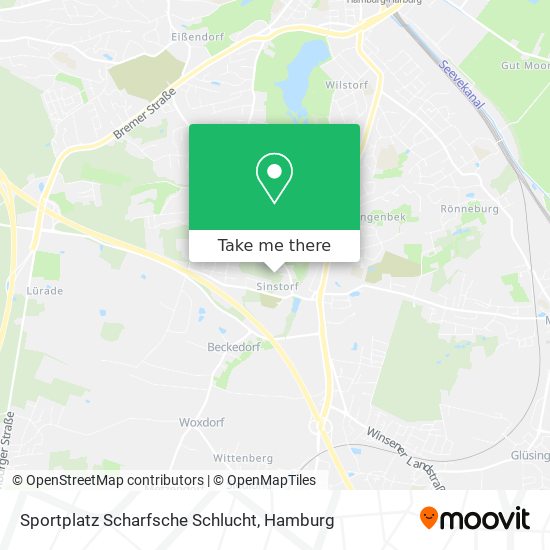 Sportplatz Scharfsche Schlucht map