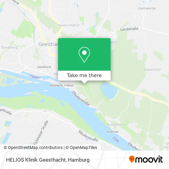 Карта HELIOS Klinik Geesthacht