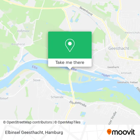 Карта Elbinsel Geesthacht