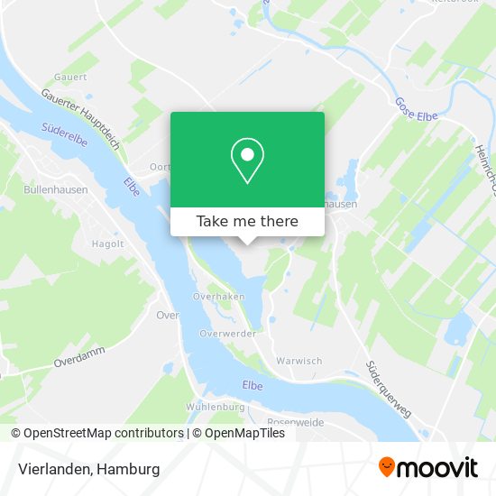 Vierlanden map