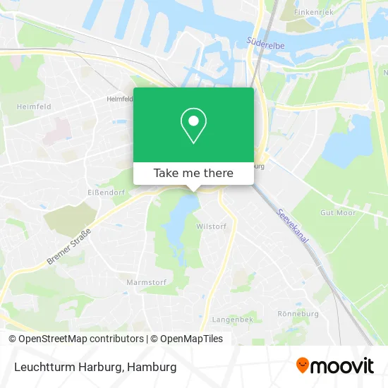 Карта Leuchtturm Harburg