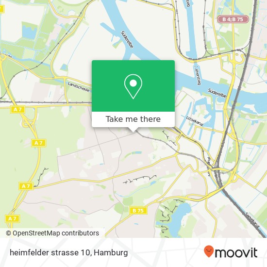 Карта heimfelder strasse 10