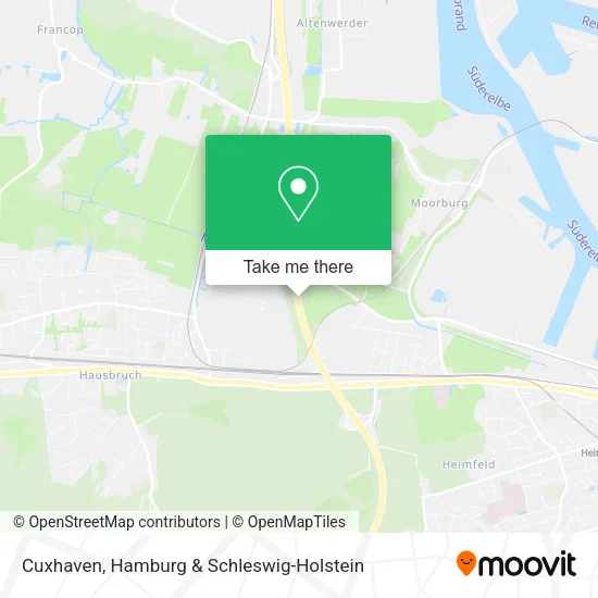 Карта Cuxhaven