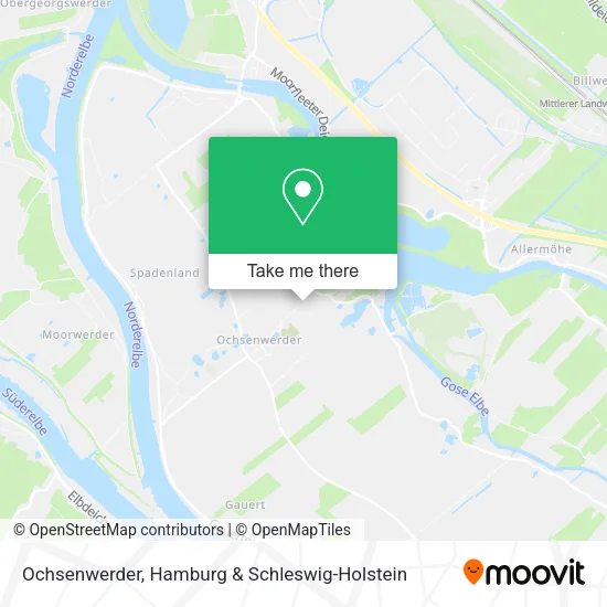 Карта Ochsenwerder