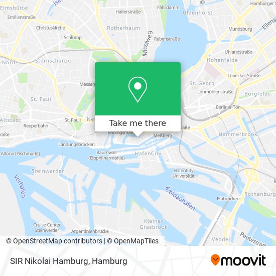 SIR Nikolai Hamburg map